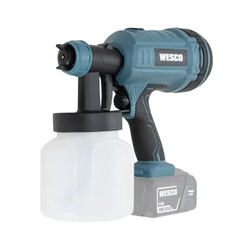 Pistola de Pintura a Bateria 18V 1,5L Bico de 2,5mm Wesco WS2342.9