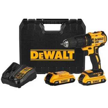 Parafusadeira Furadeira de Impacto Brushless 1/2 Pol 20V com 2 Baterias Carregador e Maleta DEWALT-DCD7781D2-BR