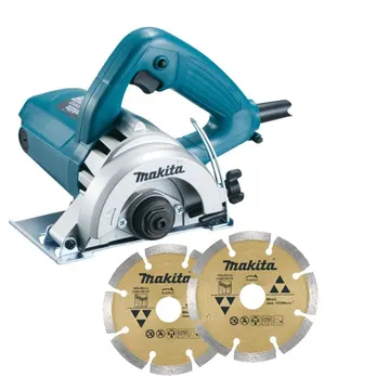 Serra Mármore à Seco 4.3/8 Pol. 1.300W 110V com 2 Discos MAKITA-4100NH3ZX2