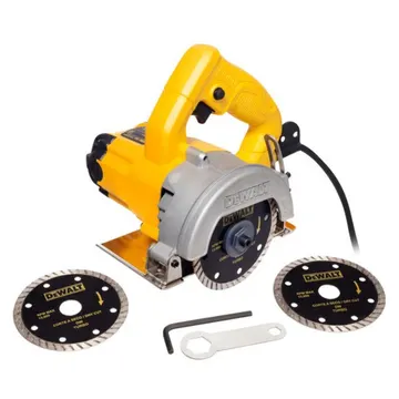Serra Mármore 125mm 1400W 220V com 3 Discos DEWALT-DW862WA